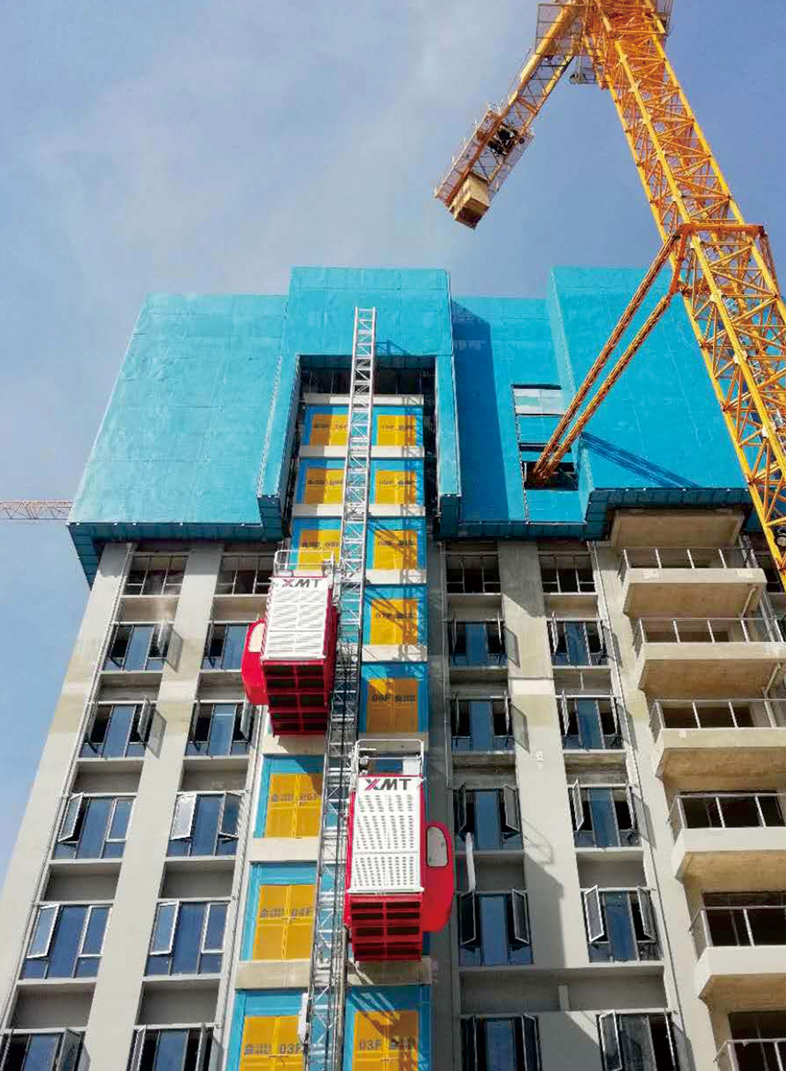 普通施工升降机